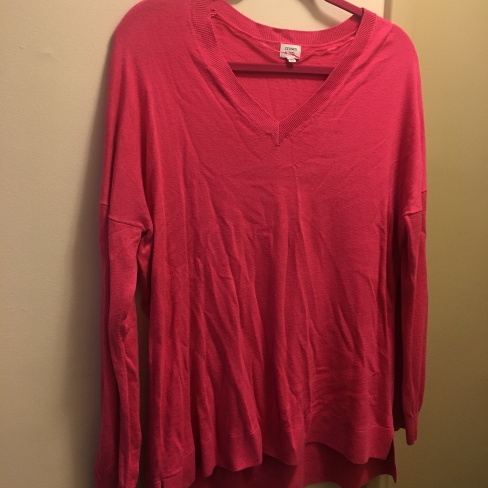 Pink sweater
